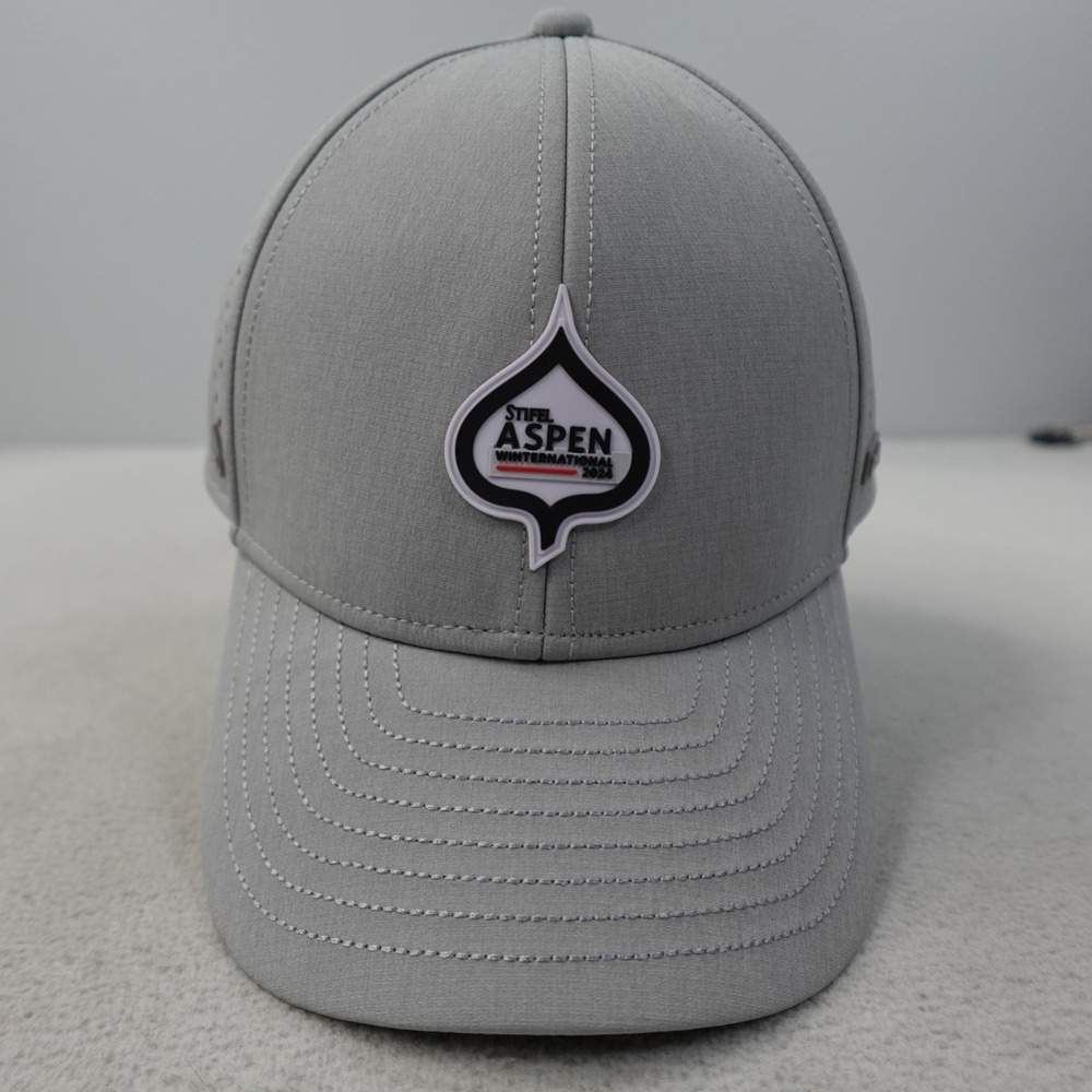 Melin A-Game Hydro Hat Gray Steel Aspen WinterNationals 2024 Snapback 58cm